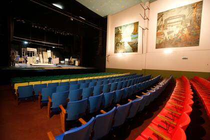 El interior del teatro en junio, cuando se reabrió luego de estar más de dos años cerrado