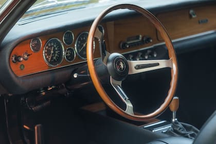 El interior del Torino, diseñado por Pininfarina