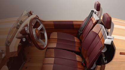 El interior del Toyota Setsuna.