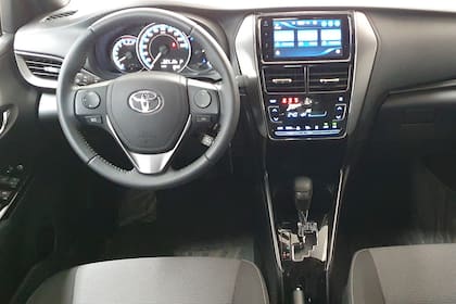 El interior del Toyota Yaris también fue reformado