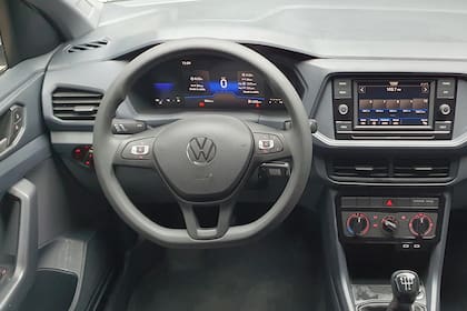 El interior del Volkswagen T-Cross 170 TSI