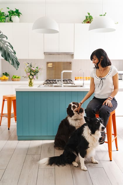 El interiorismo de la cocina lo hizo la arquitecta Milagros Cornejo