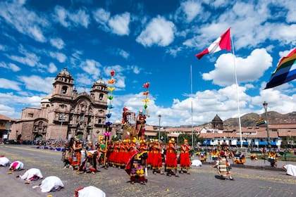 El Inti Raymi es una de las celebraciones más importantes en Cuzco, que se remonta a los tiempos incaicos