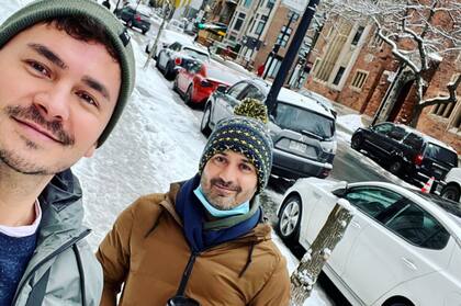 El invierno y la soledad puso a prueba a la pareja.