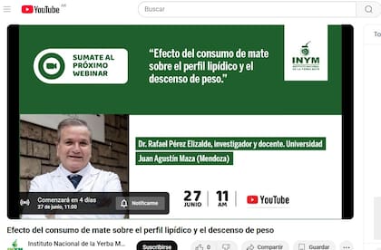 El INYM organiza un webinar sobre los hallazgos del doctor Elizalde y su equipo