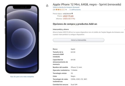 El iPhone 12 fue el primer celular de Apple en incorporar la tecnología 5G