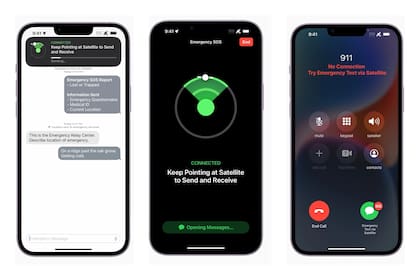 El iPhone 14 es la primera generación de teléfonos de Apple que incluye conectividad satelital; permite enviar mensajes de texto a satélites de órbita baja cuando no hay cobertura de celular convencional