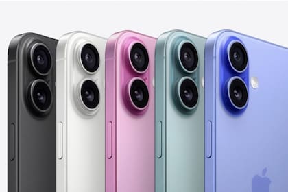 El iPhone 16 presenta una gama de colores renovada, con tonalidades de verde, rosa, azul, negro y blanco