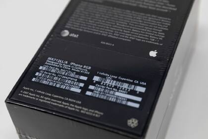 El iPhone original de primera generación sin abrir de 2007