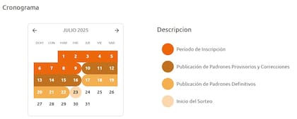 El IPV estableció un cronograma con plazos para inscripción, consulta, corrección y publicación de padrones