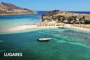 El islote Pinel, uno de las playas más cinematográficas de Saint Martin.