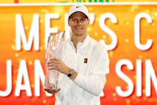 Así quedó la tabla histórica de campeones del Masters 1000 de Miami, tras el título de Jannik Sinner