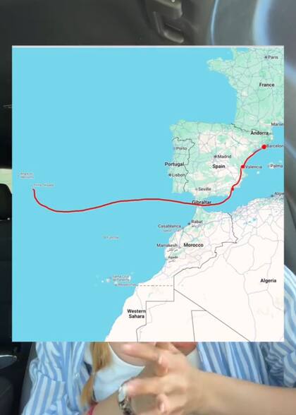 El itinerario del viaje debió ser modificado