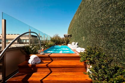 El jacuzzi del hotel, imperdible.