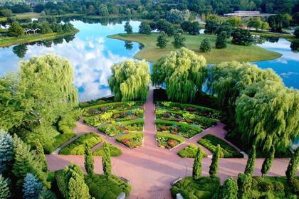 El Jardín Botánico de Chicago es uno de los más visitados del país y uno de los centros de ciencias más importantes del mundo (Chicago Botanic Garden)