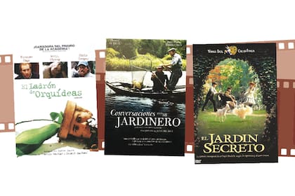 El jardín como metáfora de la vida y lugar de revelaciones. Imperdibles: El ladrón de orquídeas, Conversaciones con mi jardinero y El jardín secreto