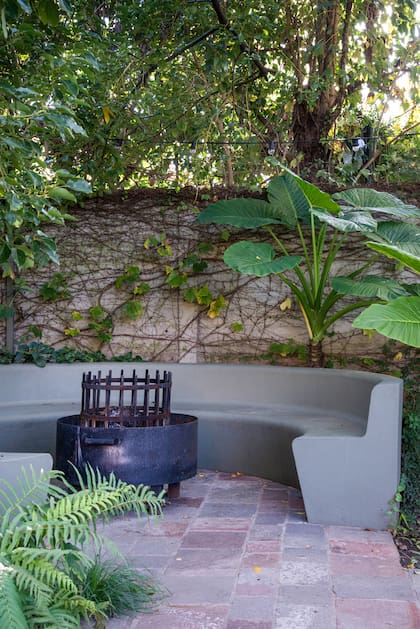 El jardín de Ana Seggiaro dibuja una historia, de cómo quiere ser visto este rincón