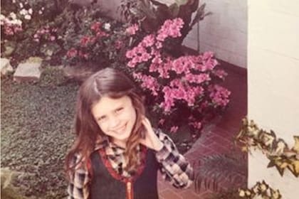 El jardín de azaleas del papá de Luciana, lleno de sus flores preferidas.