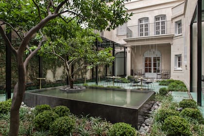 El jardín de Casa Cavia