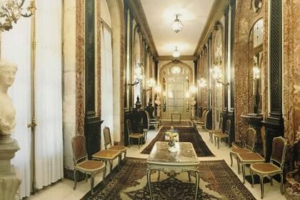 El jardín de invierno de la sede de la Nunciatura Apostólica
(Gentileza de D’Aloia Criado)