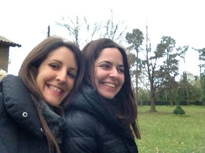 El jardín era enooorme y espectacular