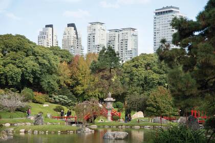 El Jardín Japonés, creado en 1967, sigue atrayendo a los visitantes como desde sus inicios, en 1967.