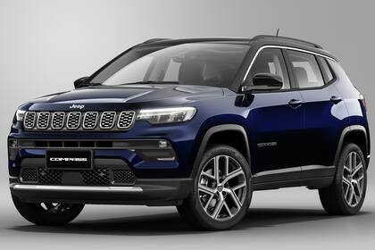 El Jeep Compass en su versión Limited que se presentó en Brasil