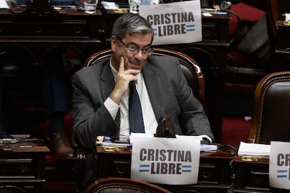 El jefe de bloque de UP en Diputados, Germán Martínez