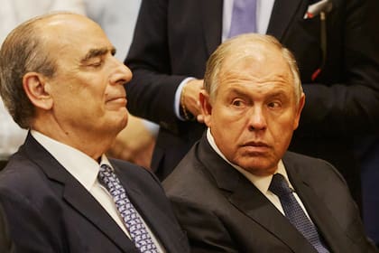El jefe de gabinete, Guillermo Francos, y el canciller, Gerardo Whertein