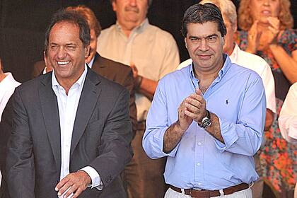 Daniel Scioli y Jorge Capitanich