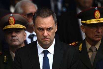 El jefe de Gabinete y vocero presidencial, Manuel Adorni