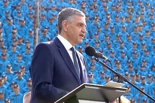 Jorge Macri encabezó el egreso de 650 nuevos policías de la Ciudad y apuntó contra Kicillof