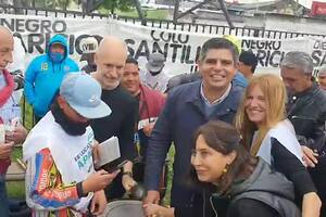 En campaña y tocando el bombo, Rodríguez Larreta desembarcó en el conurbano
