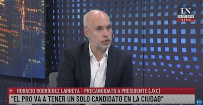 El jefe de Gobierno porteño, en LN+