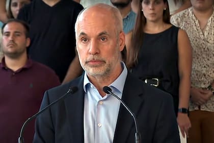El jefe de Gobierno porteño Horacio Rodríguez Larreta