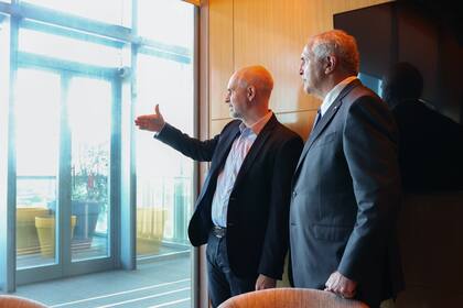 El jefe de gobierno porteño, Horacio Rodríguez Larreta le comentó a Marc Stanley el plan de transformación urbana de la Ciudad