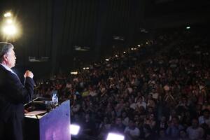 El jefe de gobierno porteño, Jorge Macri