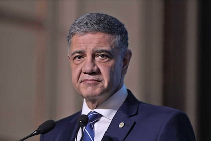 El jefe de Gobierno porteño, Jorge Macri, durante su discurso en la conferencia de Council of the Americas