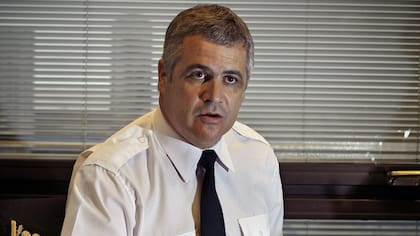 El jefe de la policía bonaerense, Fabián Perroni
