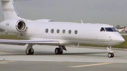 El jet privado de Steve Jobs