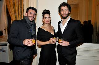 Sin Pampita Ardohain, Mariano Balcarce disfrutó de una noche con amigos