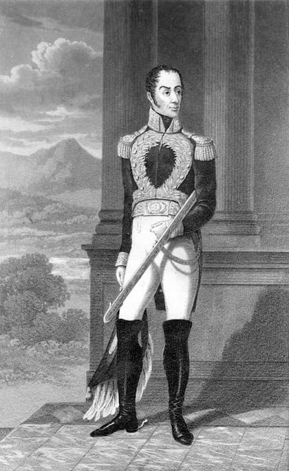 El jóven Bolívar quedó impactado ante la presencia de Napoleón.