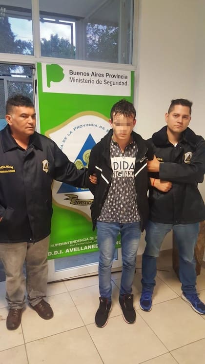 El joven conocido como Bodoque fue detenido por el asesinato de un policía en noviembre de 2018