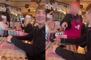 El joven de 17 años fue invitado, junto a su familia, a retirarse del establecimiento