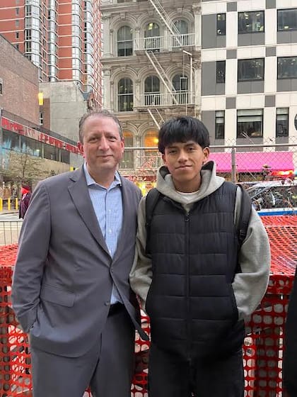 El joven ecuatoriano, de 16 años, fue detenido por agentes del ICE durante un chequeo de rutina en las oficinas centrales en la ciudad de Nueva York (26 Federal Plaza)