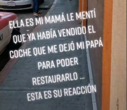 El joven le hizo creer a su madre que había vendido el vehículo