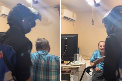 El joven narró en las redes sociales su experiencia como repartidor y contó que el señor ya había hecho pedidos con la intención de que lo ayudaran