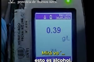 En Pilar: cumplía tareas comunitarias por manejar borracho, volvió a dar positivo e intentó justificarse