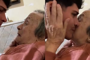 El joven se despidió de su abuela y le explicó los motivos de su decisión