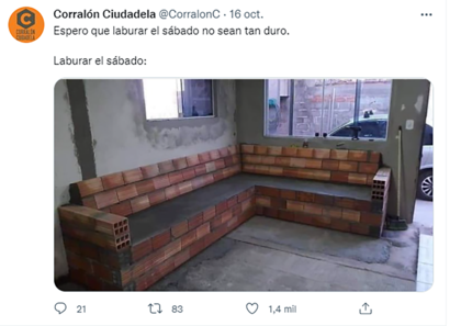 El joven utiliza el humor en Twitter y ya tiene más de 70 mil seguidores